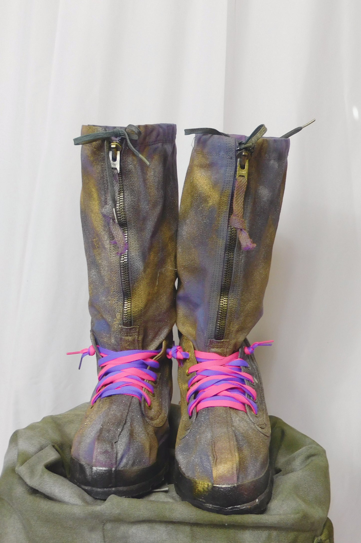 SOLDIER OF FORCE Out In The Cold Chunky Boots