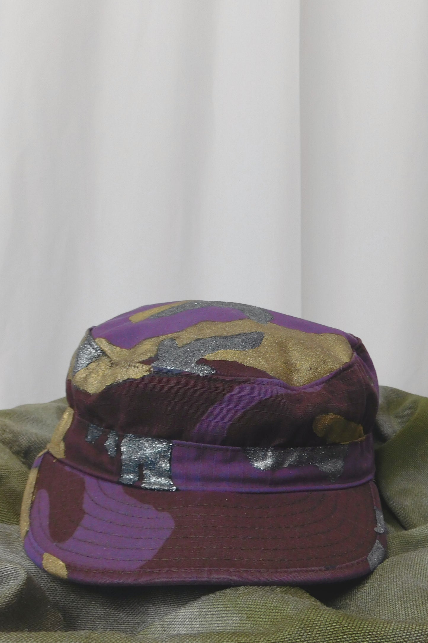 SOLDIER OF FORCE Fancy Metallic Camo Hat