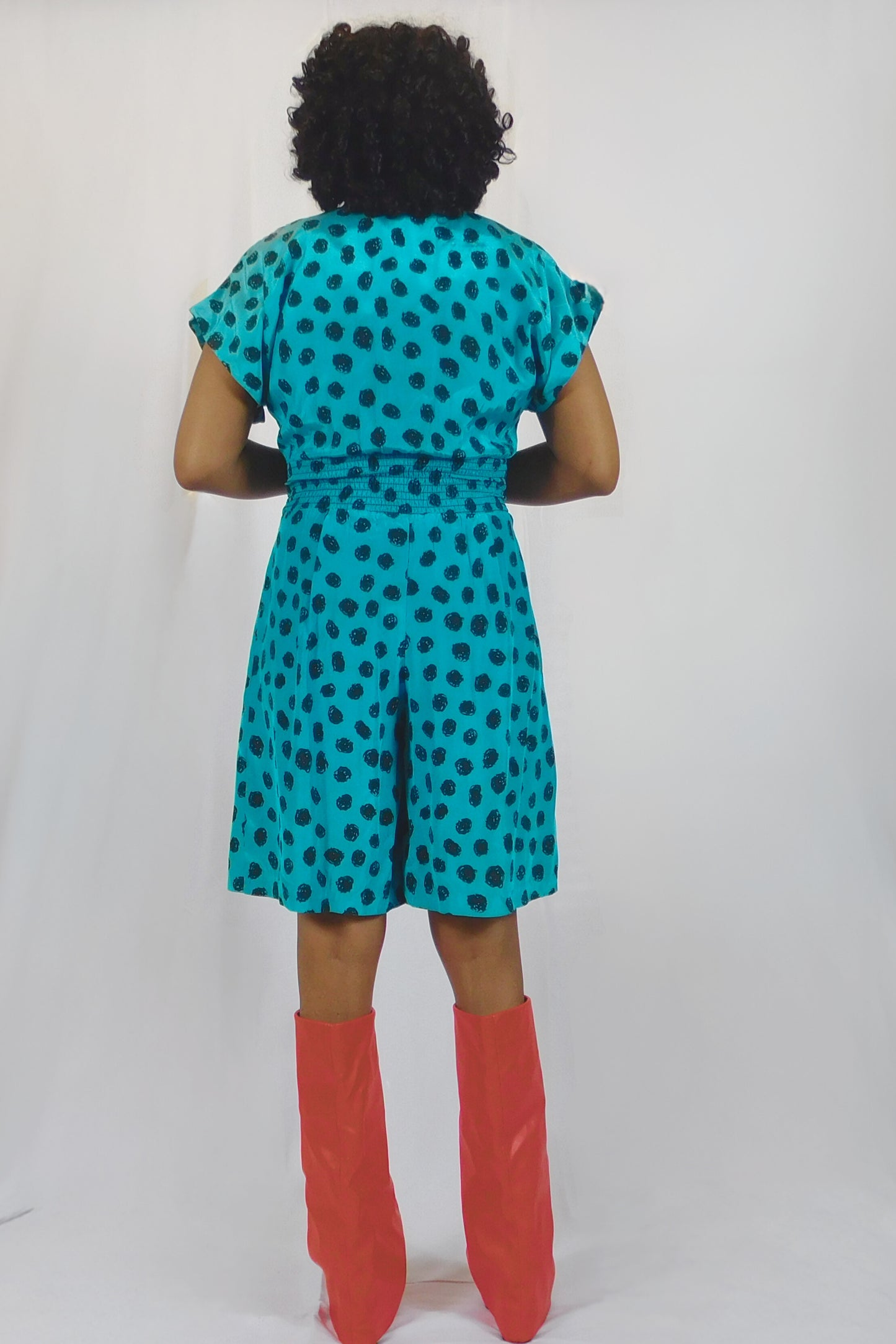 I Spotted You Polka Dot Breakin Loose Romper