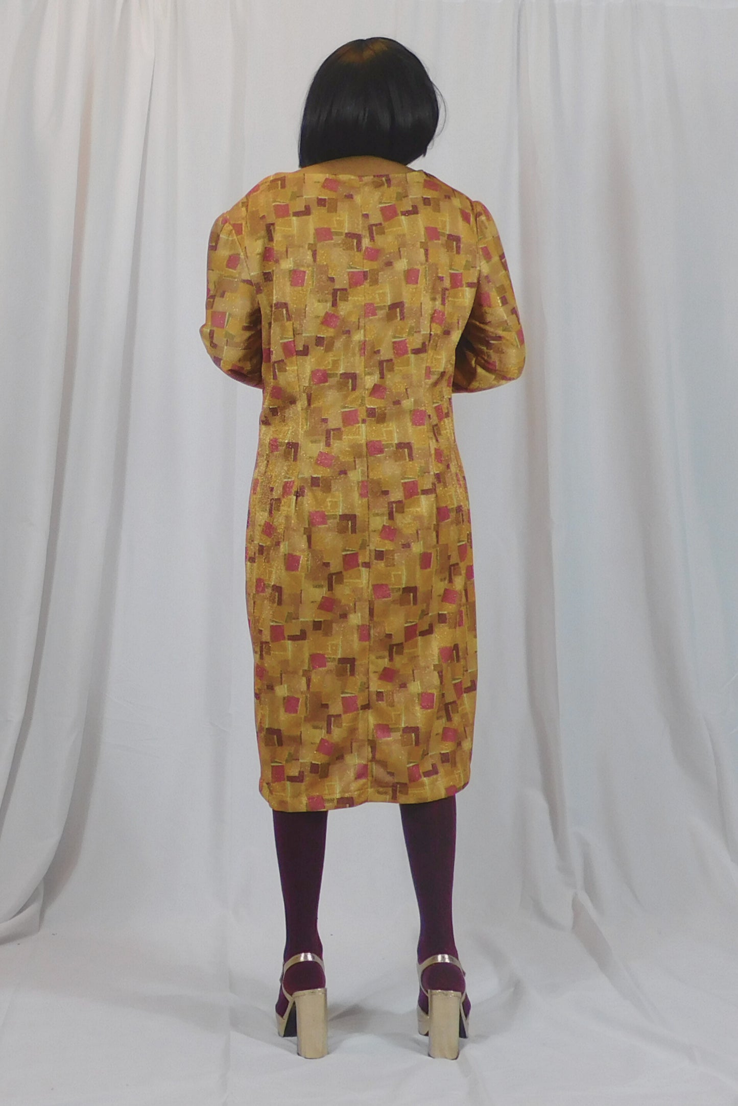 I'm Feeling Groovy 70s Aline Dress